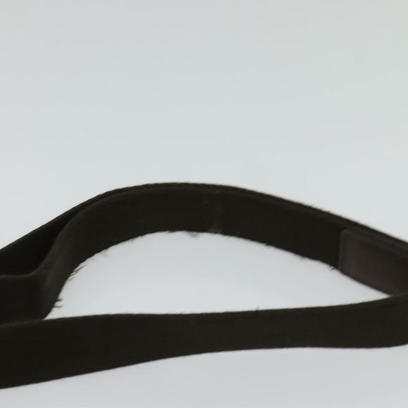 BURBERRY Nova Check Shoulder Bag Canvas Beige Silver Auth ep9111 - Picture 9 of 16